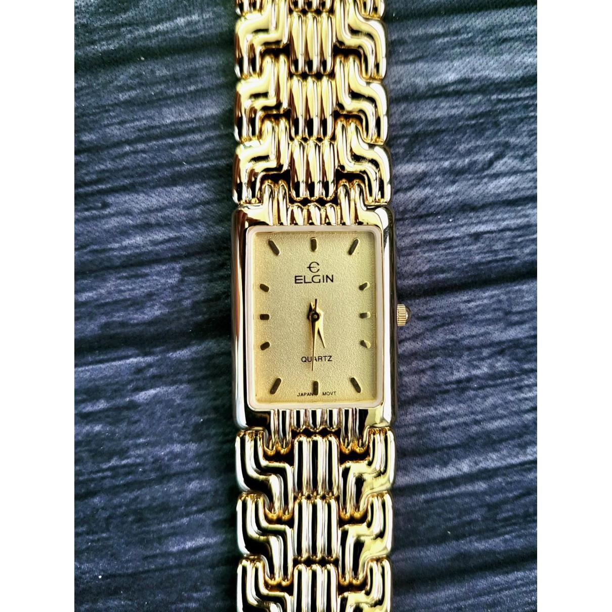 Very Rare Vintage Elgin Mens Retro Tank Watch New In Box